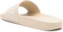 Givenchy Beige Slide Sandalen met Handtekening Print Beige Dames - Thumbnail 9