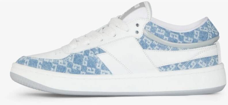 Givenchy Blauwe Denim Sneakers Blue Dames