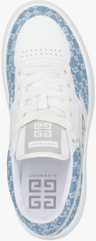 Givenchy Blauwe Denim Sneakers Blue Dames