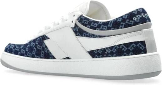 Givenchy Blauwe Sneakers voor Mannen Blue Heren