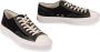 Givenchy Canvas Leren Sneakers Ronde Neus Black Heren - Thumbnail 2