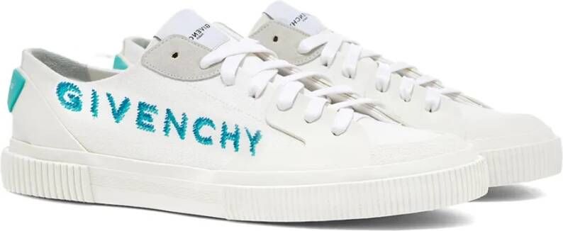 Givenchy Canvas Logo Sneakers White Dames