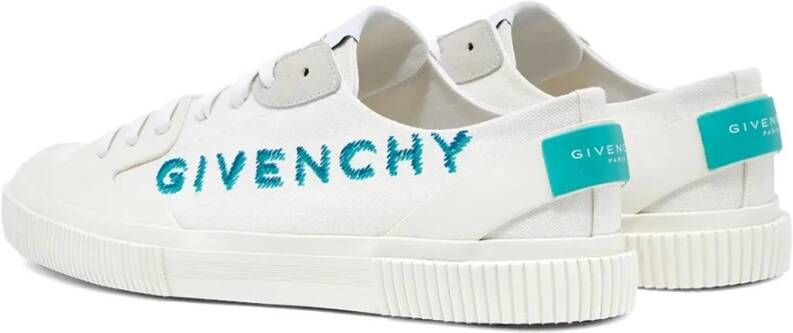 Givenchy Canvas Logo Sneakers White Dames