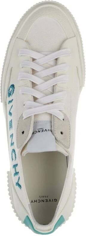 Givenchy Canvas Logo Sneakers White Dames