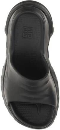 Givenchy Chunky Wedge Sandalen Monochroom Patroon Black Dames