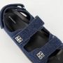 Givenchy Denim 4G Sandalen met Scratch Sluiting Blue Dames - Thumbnail 4