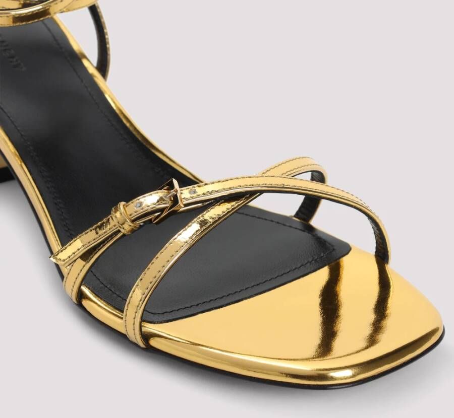 Givenchy Gouden Band Sandalen Yellow Dames