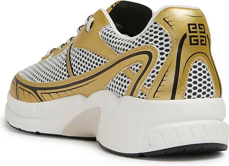 Givenchy Gouden Runners Sneakers Yellow Heren