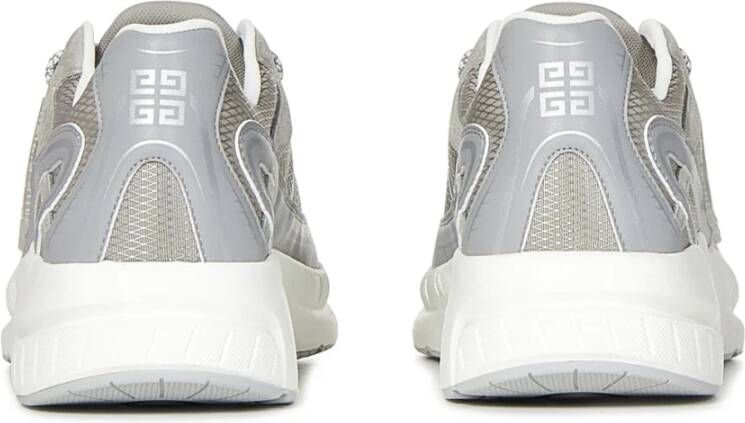 Givenchy Grijze Sneakers met 4G Logo Gray Heren