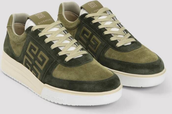 Givenchy Groene Sneakers voor Stijlvolle Mannen Green Heren