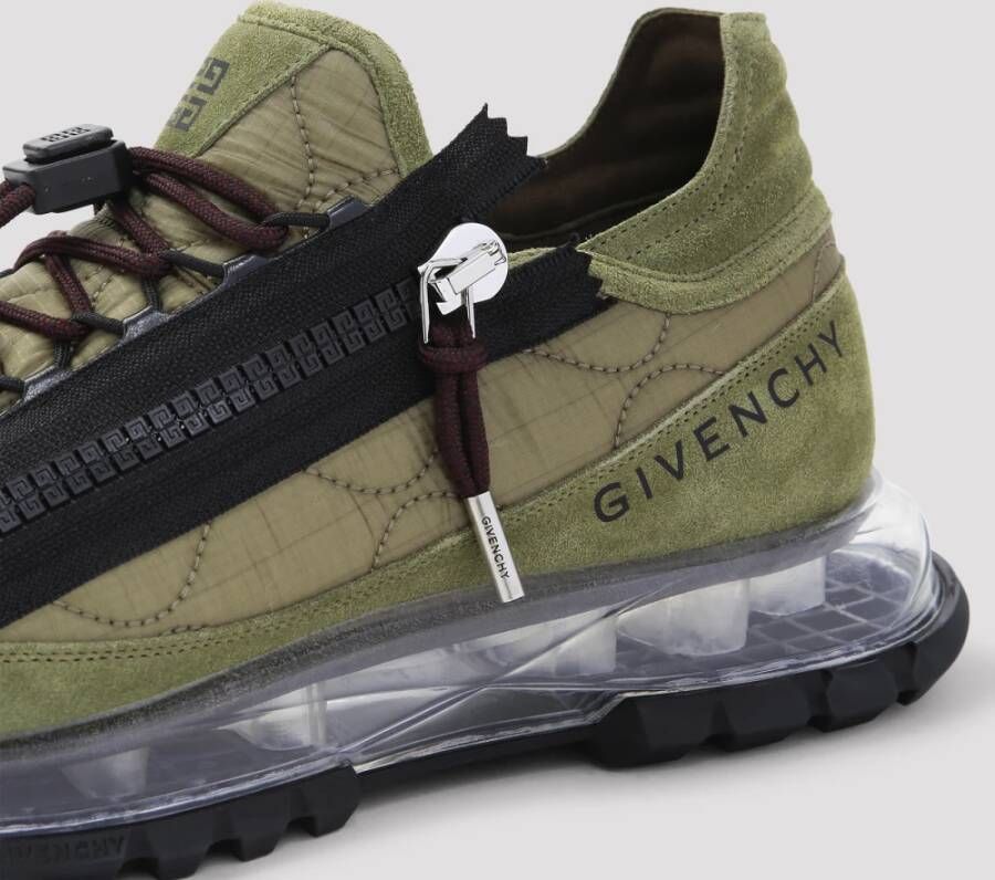 Givenchy Khaki Black Spectre Runner Schoenen Multicolor Heren