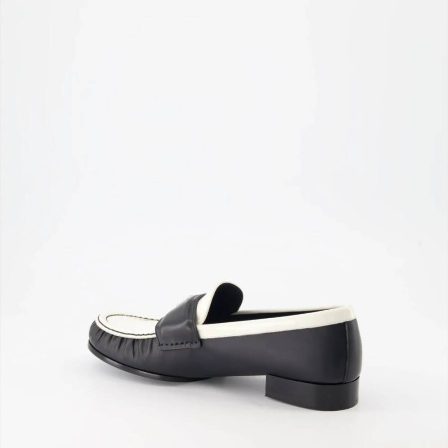 Givenchy Leren 4G Slip-On Bicolor Schoenen Black Dames