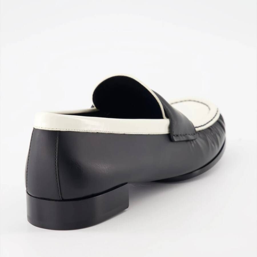 Givenchy Leren 4G Slip-On Bicolor Schoenen Black Dames