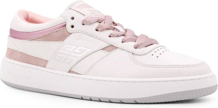 Givenchy Leren en Suède Sneakers White Dames