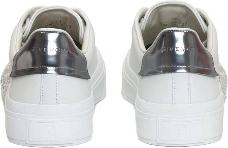 Givenchy Logo 4G Leren Sneakers White Heren