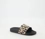 Givenchy Luipaardprint Slippers Stijlvol Comfortabel Vrouwen Black Dames - Thumbnail 2