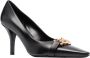 Givenchy Luxe Leren Pumps Black Dames - Thumbnail 2