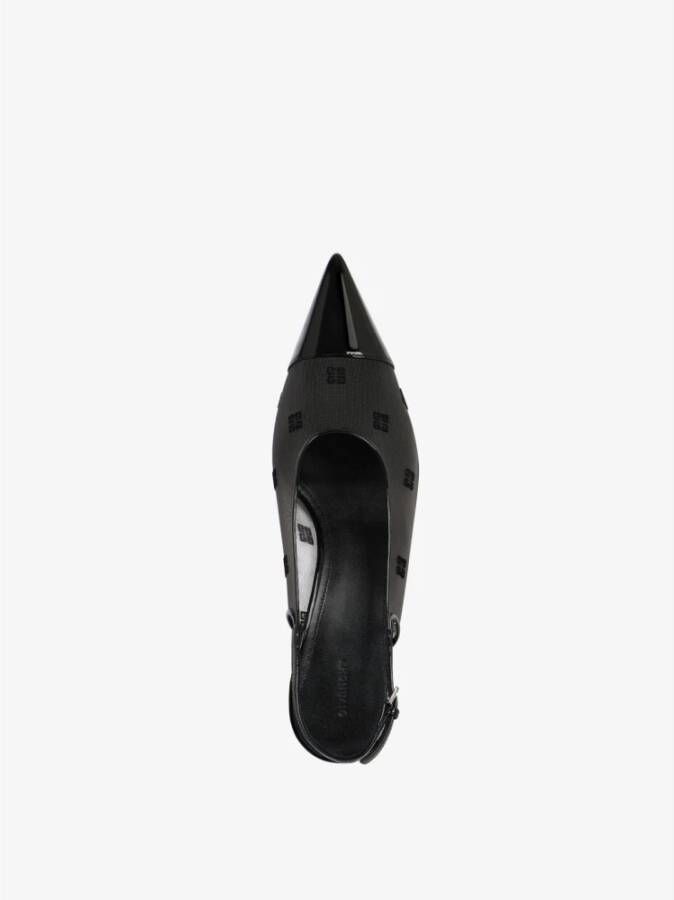 Givenchy Mesh Slingback Pumps Black Dames