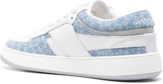 Givenchy Monogram 72 Low-Top Denim Sneakers Blue Dames