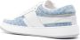 Givenchy Monogram 72 Low-Top Denim Sneakers Blue Dames - Thumbnail 4