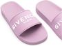 Givenchy Orchidee Paarse Platte Zool Sandalen Purple Dames - Thumbnail 2