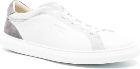 Givenchy Platte Suède Veterschoenen White Heren