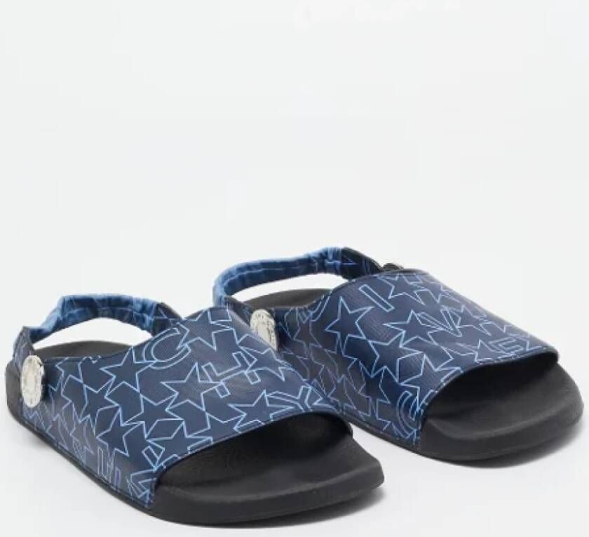 Givenchy Pre-owned Canvas sandals Blue Heren