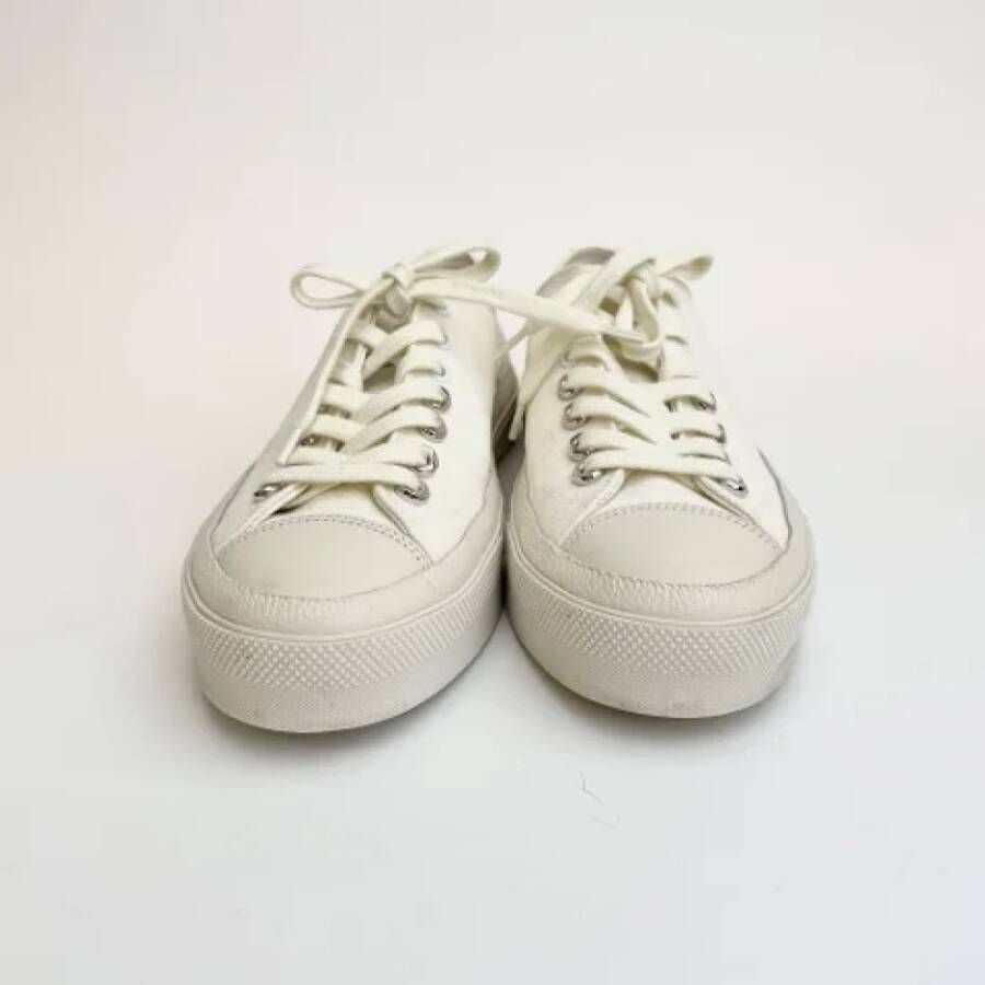 Givenchy Pre-owned Canvas sneakers Beige Dames