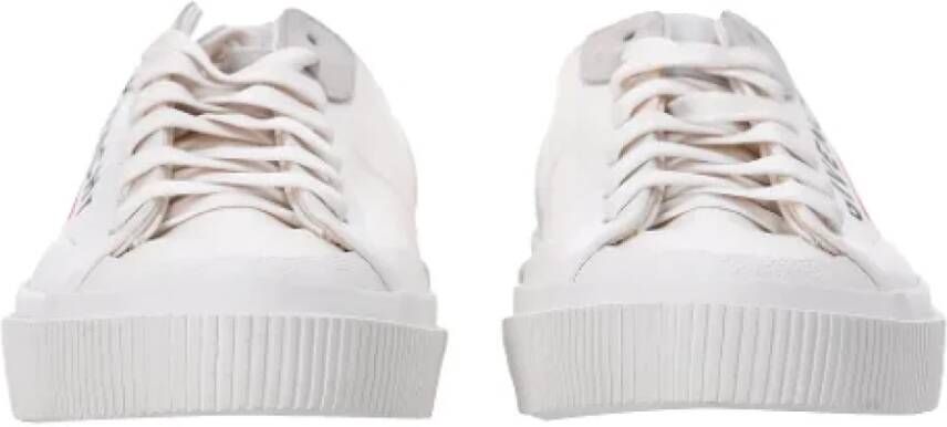 Givenchy Pre-owned Coated canvas sneakers White Heren