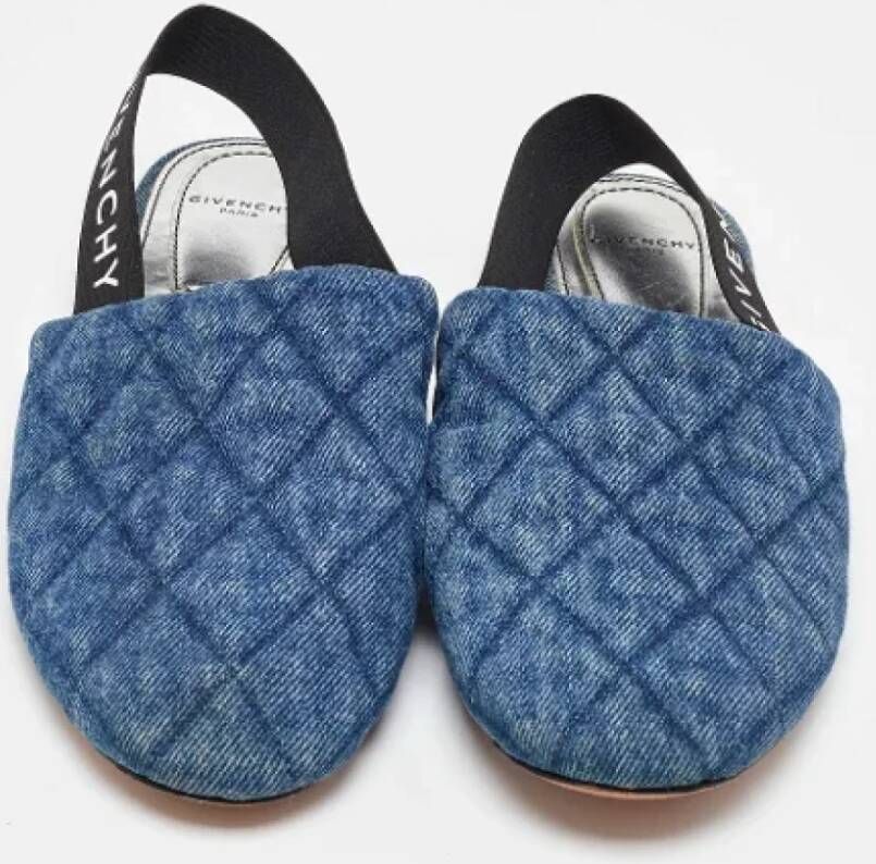 Givenchy Pre-owned Denim sandals Blue Dames