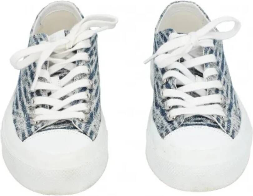 Givenchy Pre-owned Denim sneakers White Dames