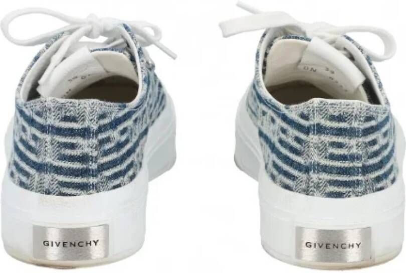 Givenchy Pre-owned Denim sneakers White Dames