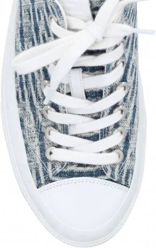 Givenchy Pre-owned Denim sneakers White Dames