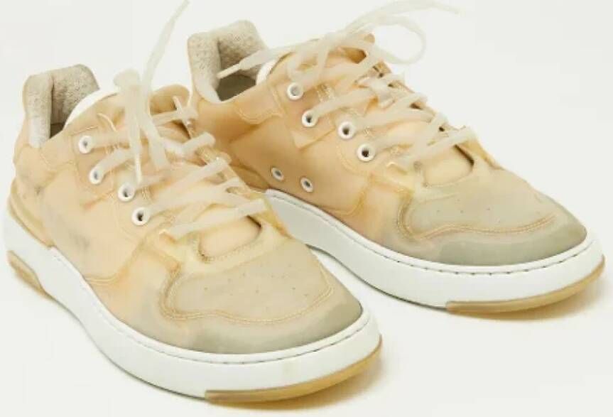 Givenchy Pre-owned Fabric sneakers Beige Heren