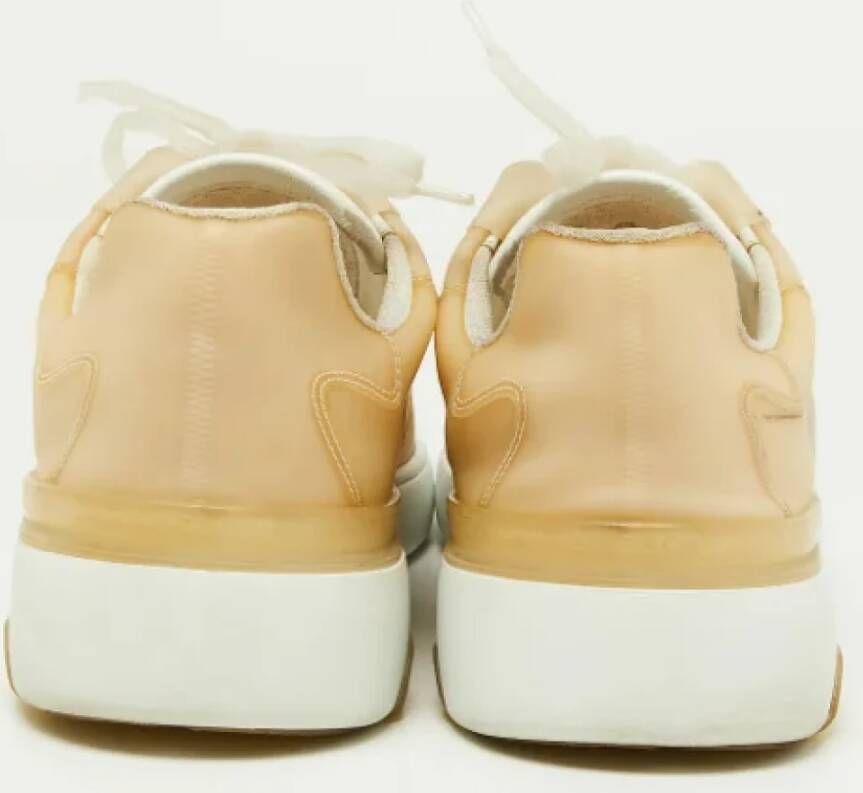 Givenchy Pre-owned Fabric sneakers Beige Heren