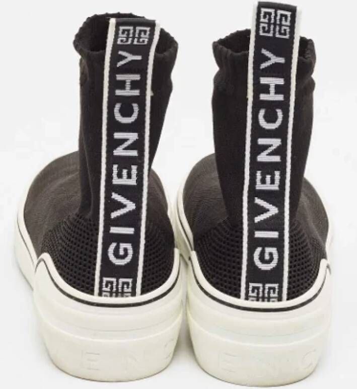 Givenchy Pre-owned Fabric sneakers Black Heren