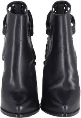 Givenchy Pre-owned Leather boots Black Dames