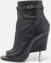 Givenchy Pre-owned Leather boots Black Dames - Thumbnail 2