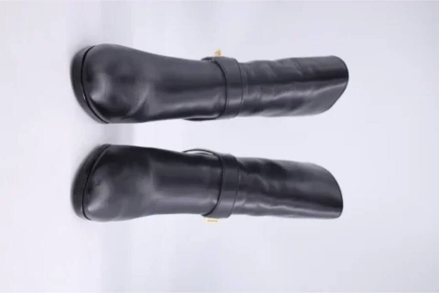 Givenchy Pre-owned Leather boots Black Dames