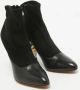 Givenchy Pre-owned Leather boots Black Dames - Thumbnail 4