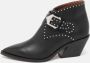 Givenchy Pre-owned Leather boots Black Dames - Thumbnail 2