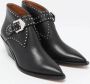 Givenchy Pre-owned Leather boots Black Dames - Thumbnail 4