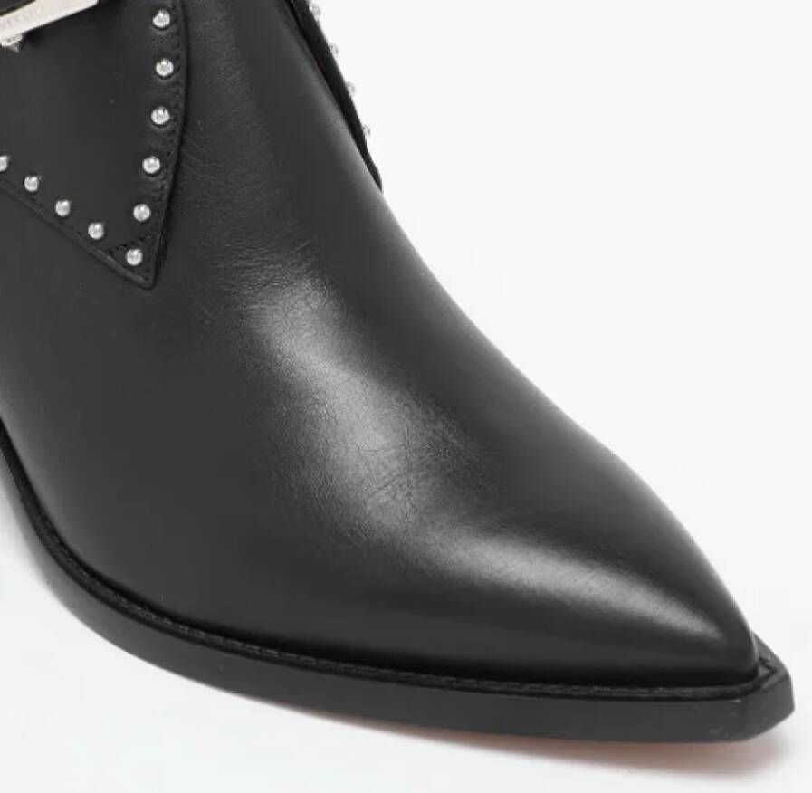 Givenchy Pre-owned Leather boots Black Dames