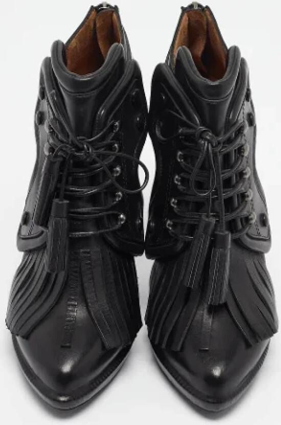 Givenchy Pre-owned Leather boots Black Dames