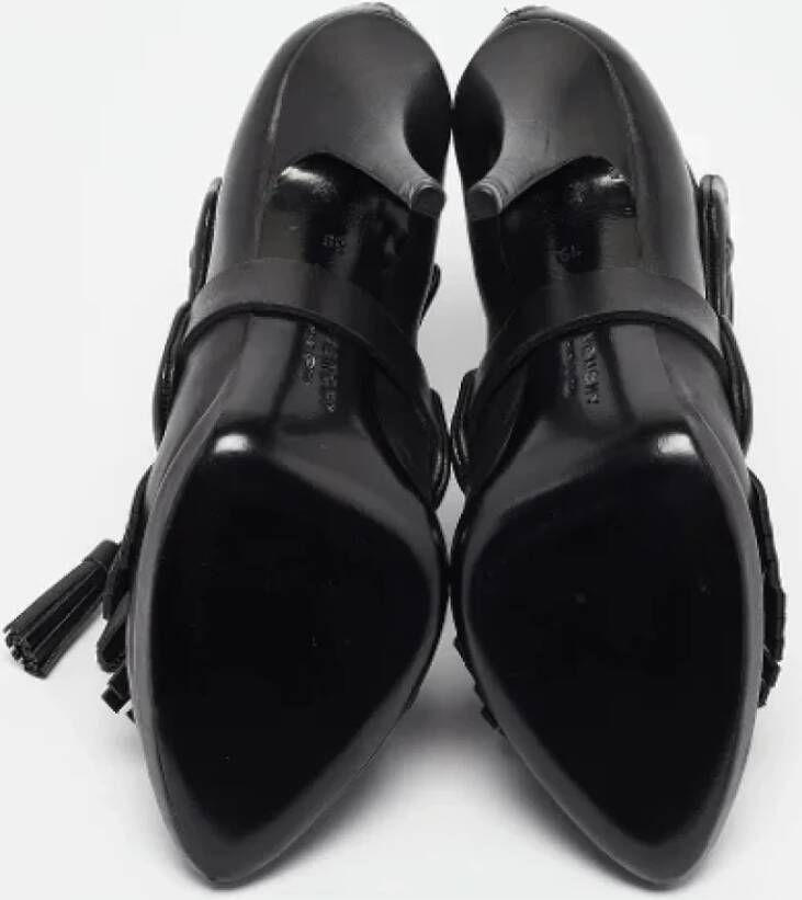 Givenchy Pre-owned Leather boots Black Dames