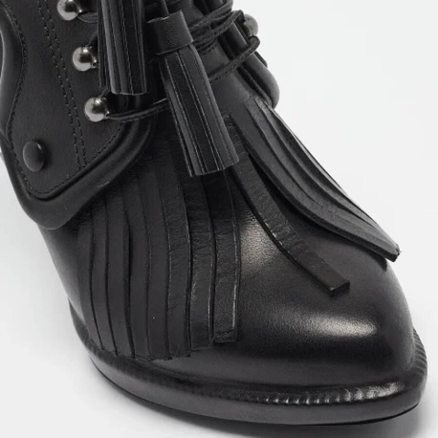 Givenchy Pre-owned Leather boots Black Dames