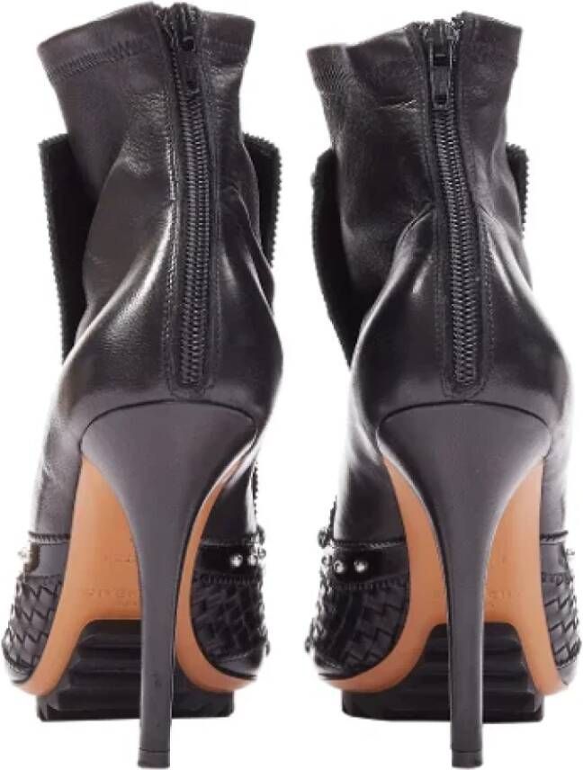 Givenchy Pre-owned Leather boots Black Dames