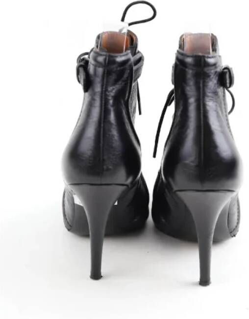 Givenchy Pre-owned Leather boots Black Dames