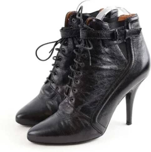 Givenchy Pre-owned Leather boots Black Dames