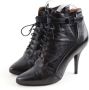 Givenchy Pre-owned Leather boots Black Dames - Thumbnail 4